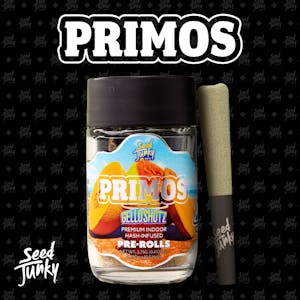 SEED JUNKY - SEED JUNKY | GELLO SHOTZ PRIMOS - 5PK INFUSED | PREROLL | 3G
