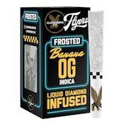 Claybourne - Frosted - Banana OG I - Diamond Infused Preroll 5pk - 2.5g