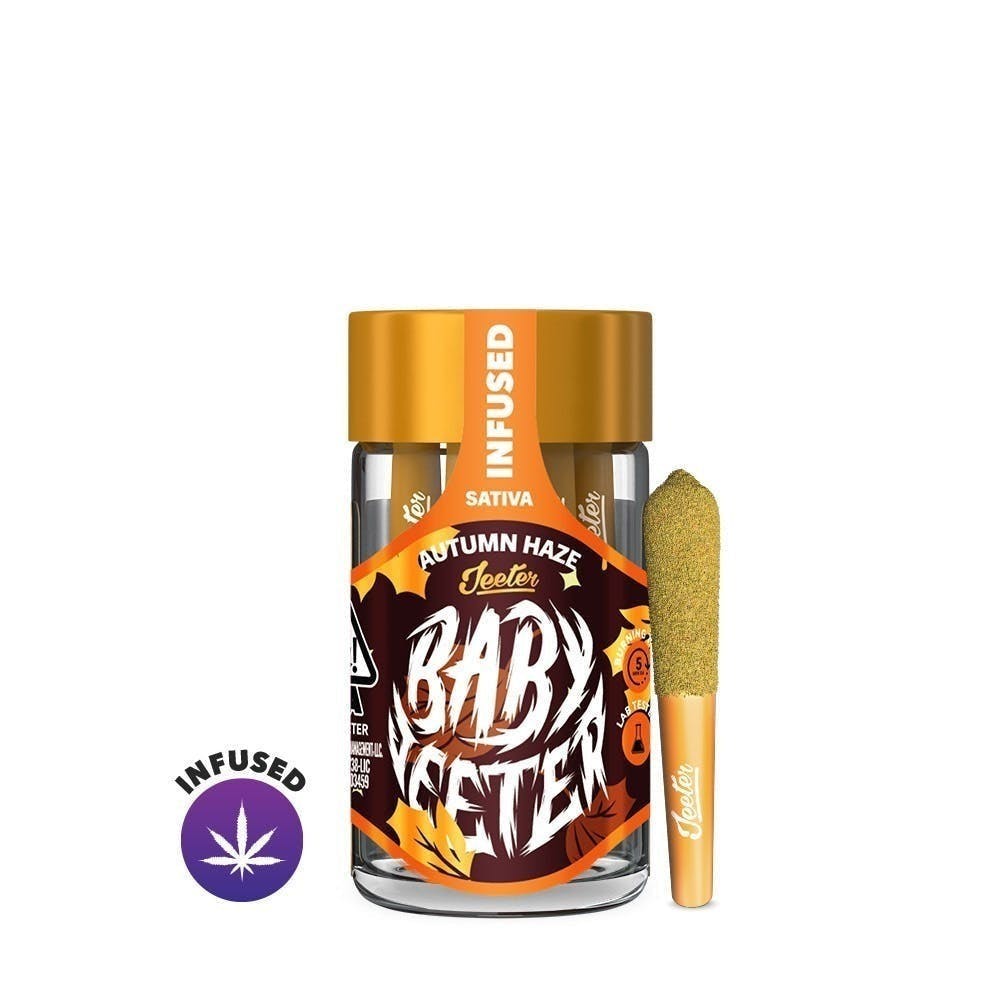 Jeeter - Autumn Haze - Infused Baby Jeeter - 5 Pack - 2.5 Grams