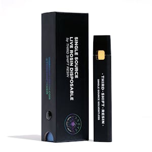 Third Shift Resin - Willy's Lowrider | Live Rosin Disposable Vape Cartridge | Third Shift Resin