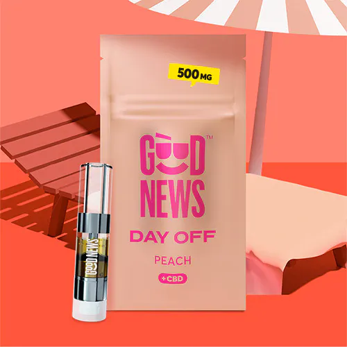 Good News - Good News | Cartridge | Day Off 1:2 CBD | .5g Main Image