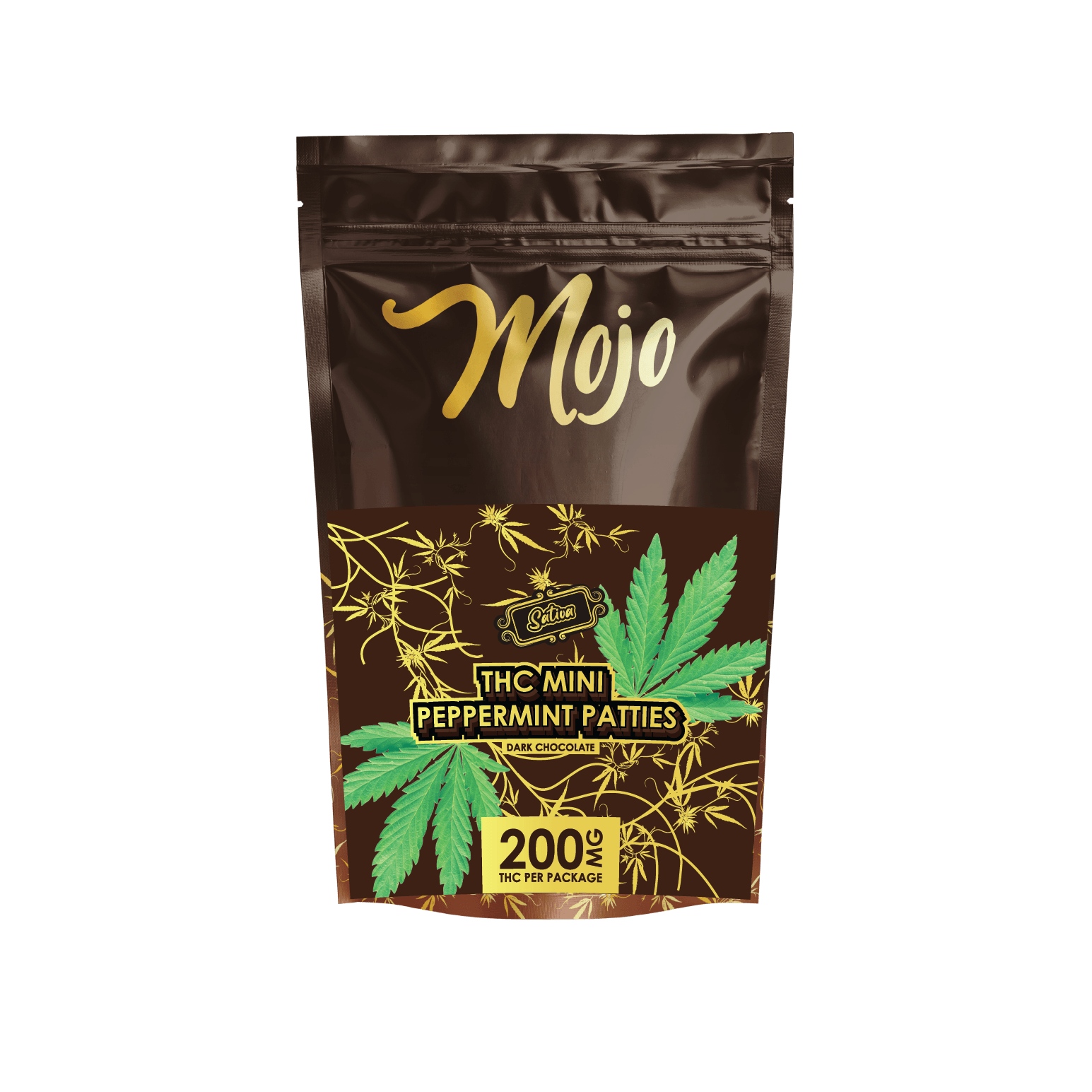 Mojo Chocolate - Mini Peppermint Patties (Sativa) - 200mg