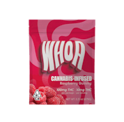 WHOA | Raspberry Gummy | Bite (100mg)