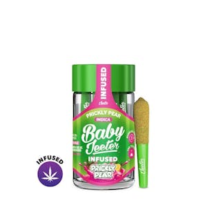 JEETER - Jeeter - Pre Roll Pack - Infused Baby Jeeter - Indica - Prickly Pear - (2.5g total) 5 Pack