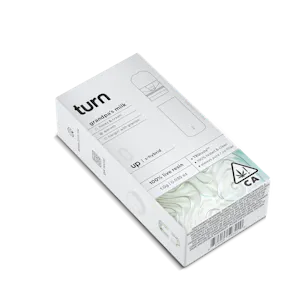 turn - grandpa’s milk (s-hybrid) / 100% live resin / 1g pod