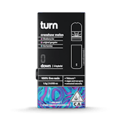 TURN | CRENSHAW MELON LIVE RESIN - POD | CARTRIDGE | 1G