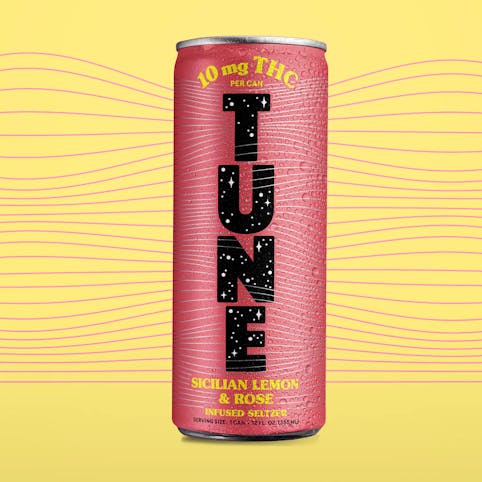 Tune - Sicilian Lemon & Rose (Drink) Infused Seltzer- | Tune  -OO/PP top