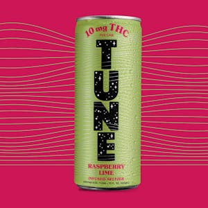 TUNE - Raspberry Lime 10mg Infused Seltzer | Tune