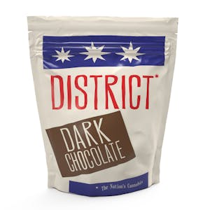 DISTRICT CANNABIS - Chocolate 10mg CBD 1MG THC