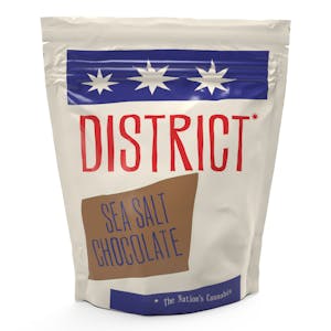 DISTRICT CANNABIS - Sea Salt Chocolate - 12mg THC 10pk