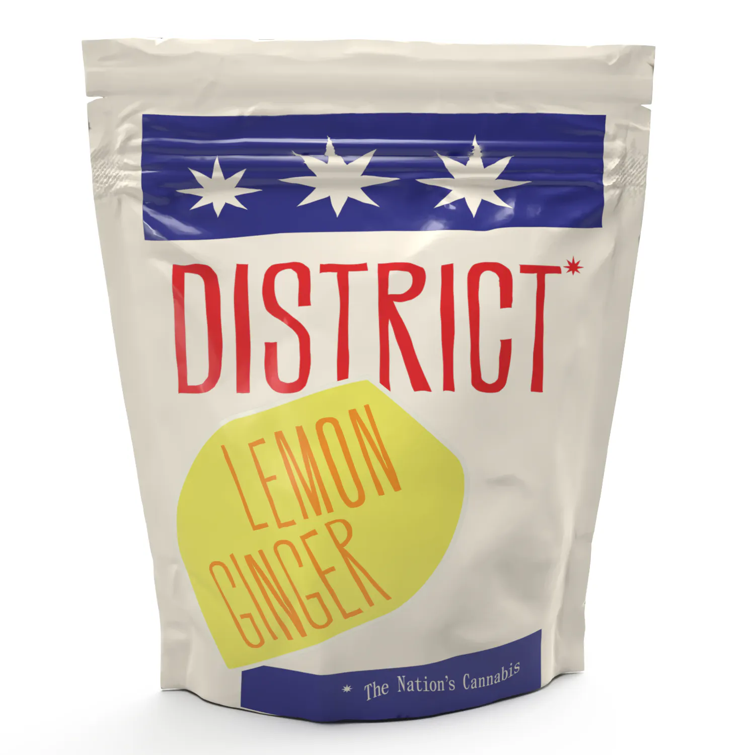 District Cannabis - Lemon Ginger Lozenge - 1:1 - 10mg Main Image