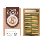 LOWELL - Prerolls - The Creative Sativa - Quicks - 10PK - 3.5G