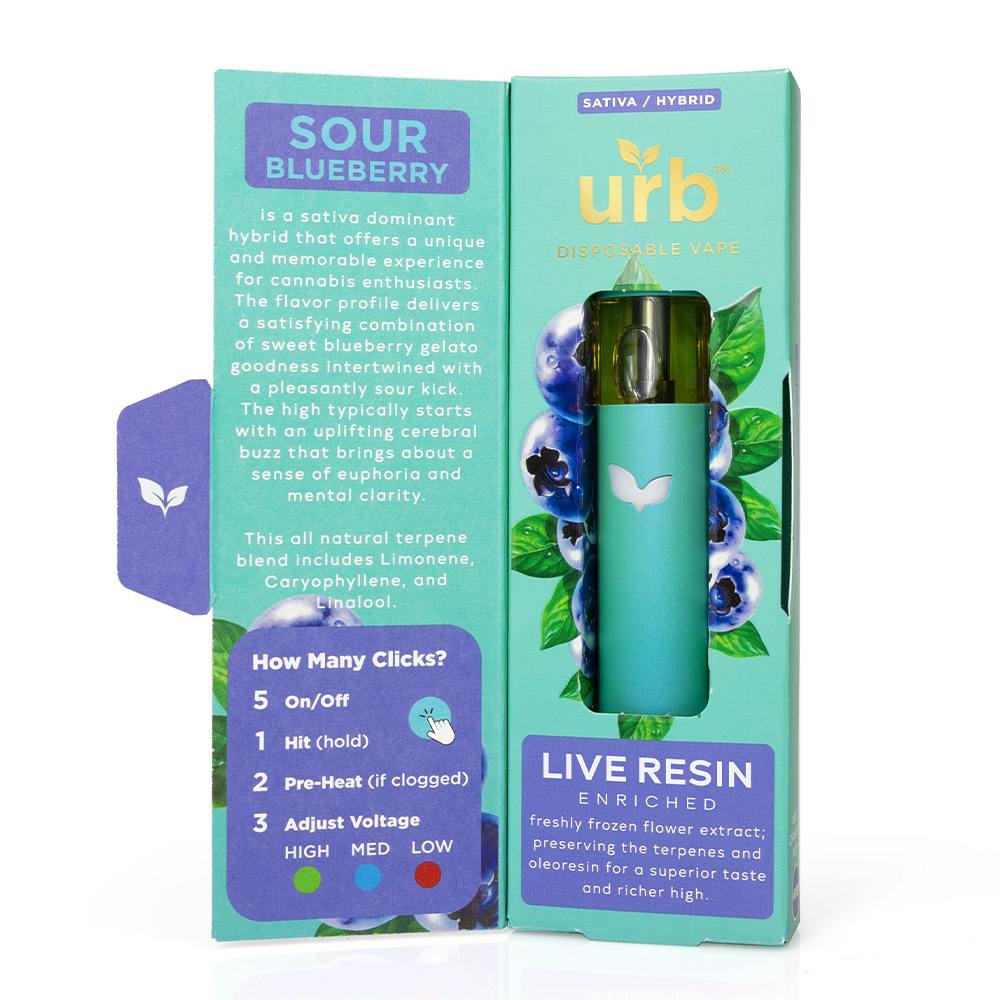 Urb - 2.7g AIO - Sour Blueberry - Urb NM