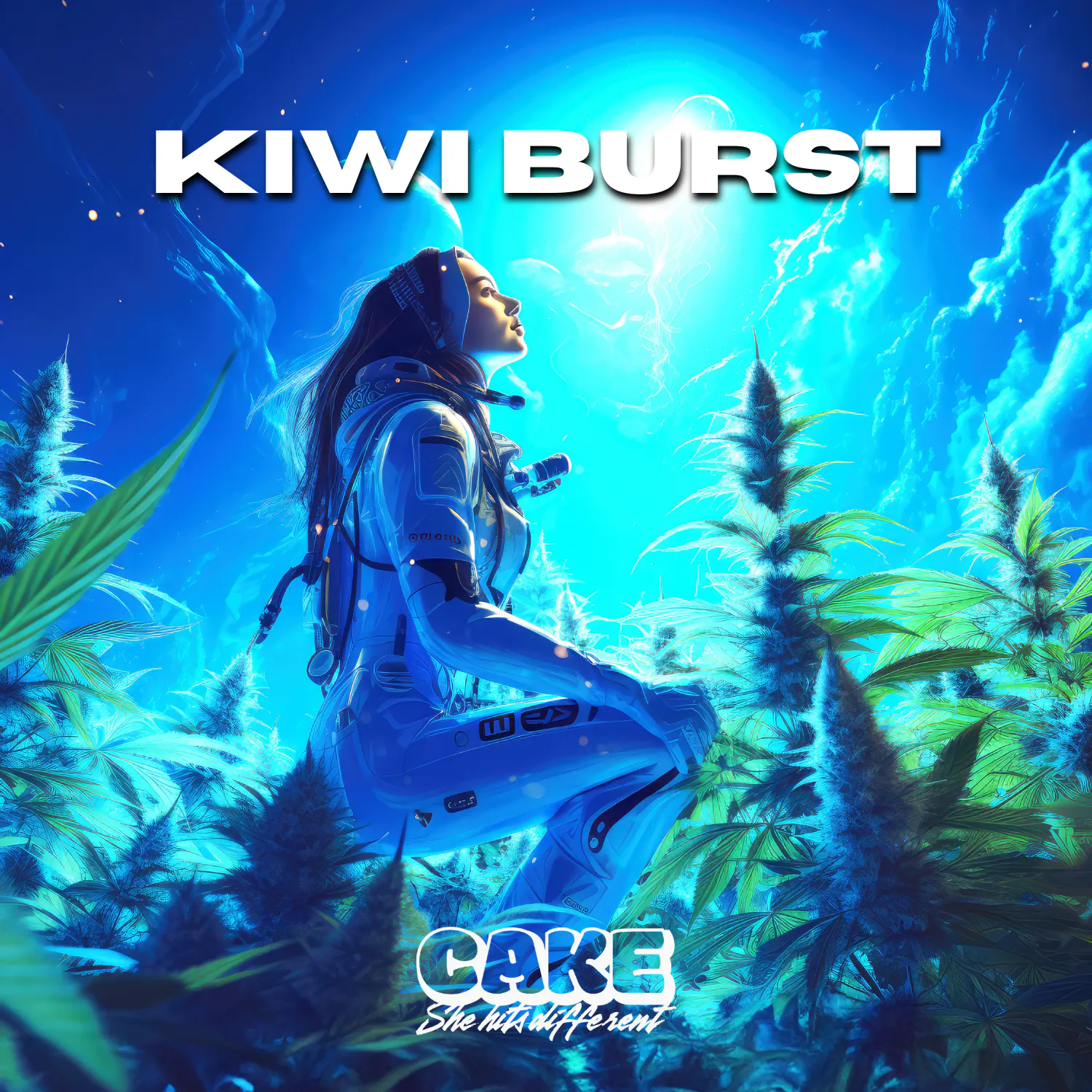 CAKE she hits different - CAKE | Kiwi Burst | AIO 1.25 gram Rechargeable Main Image