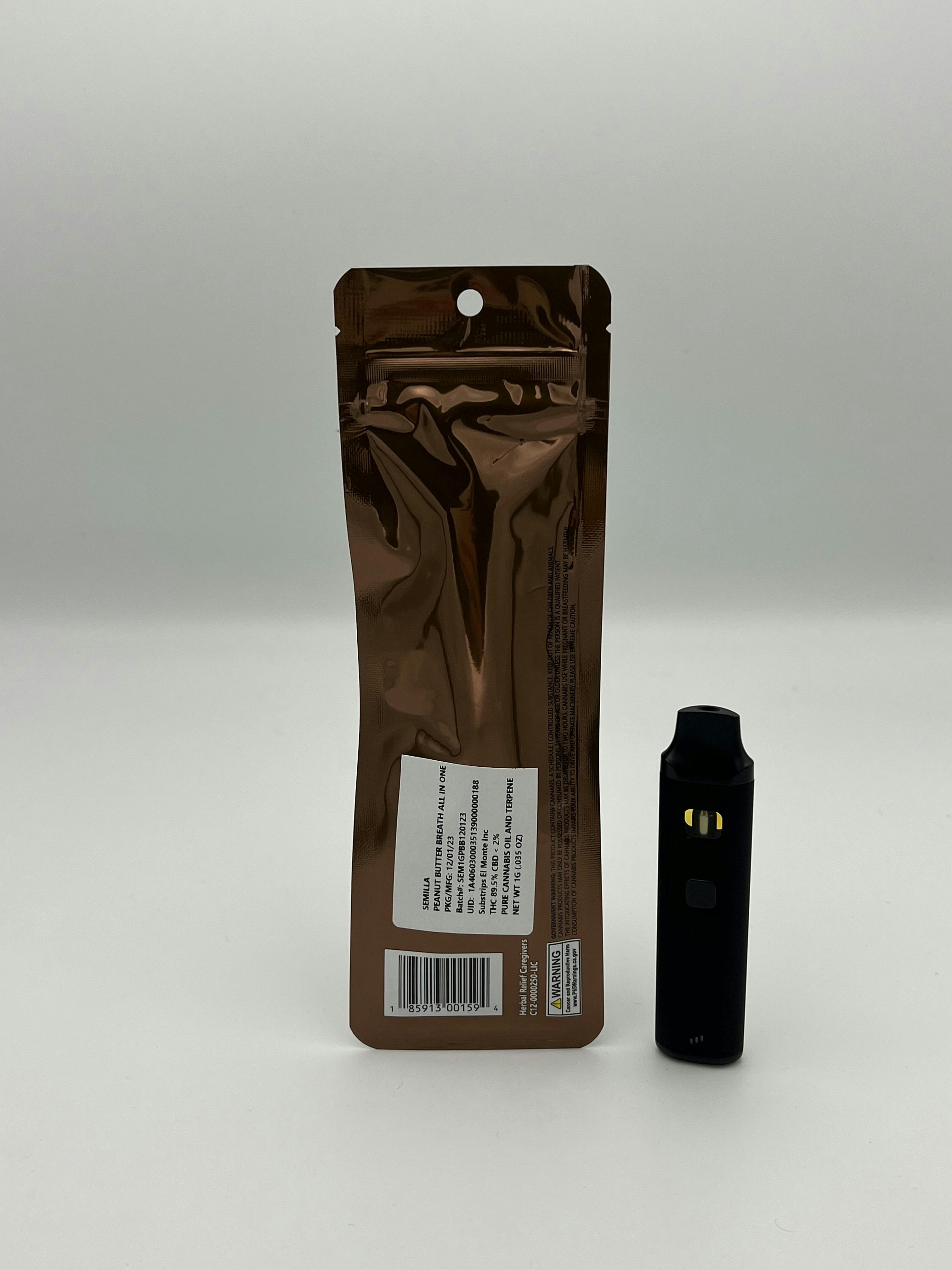 SWLA - Peanut Butter Breath 1g Disposable