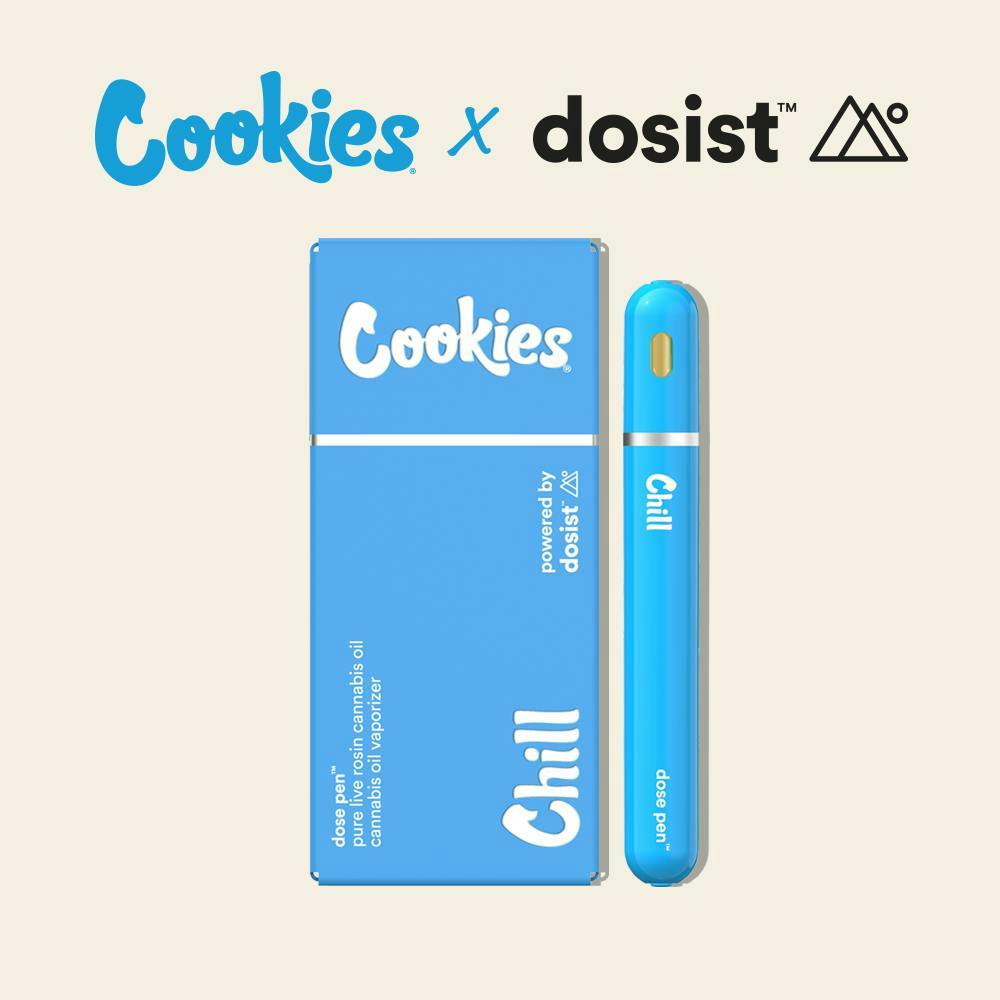 Cookies x dosist - .25 AIO High Dose Vape Pen - Chill - Cookies