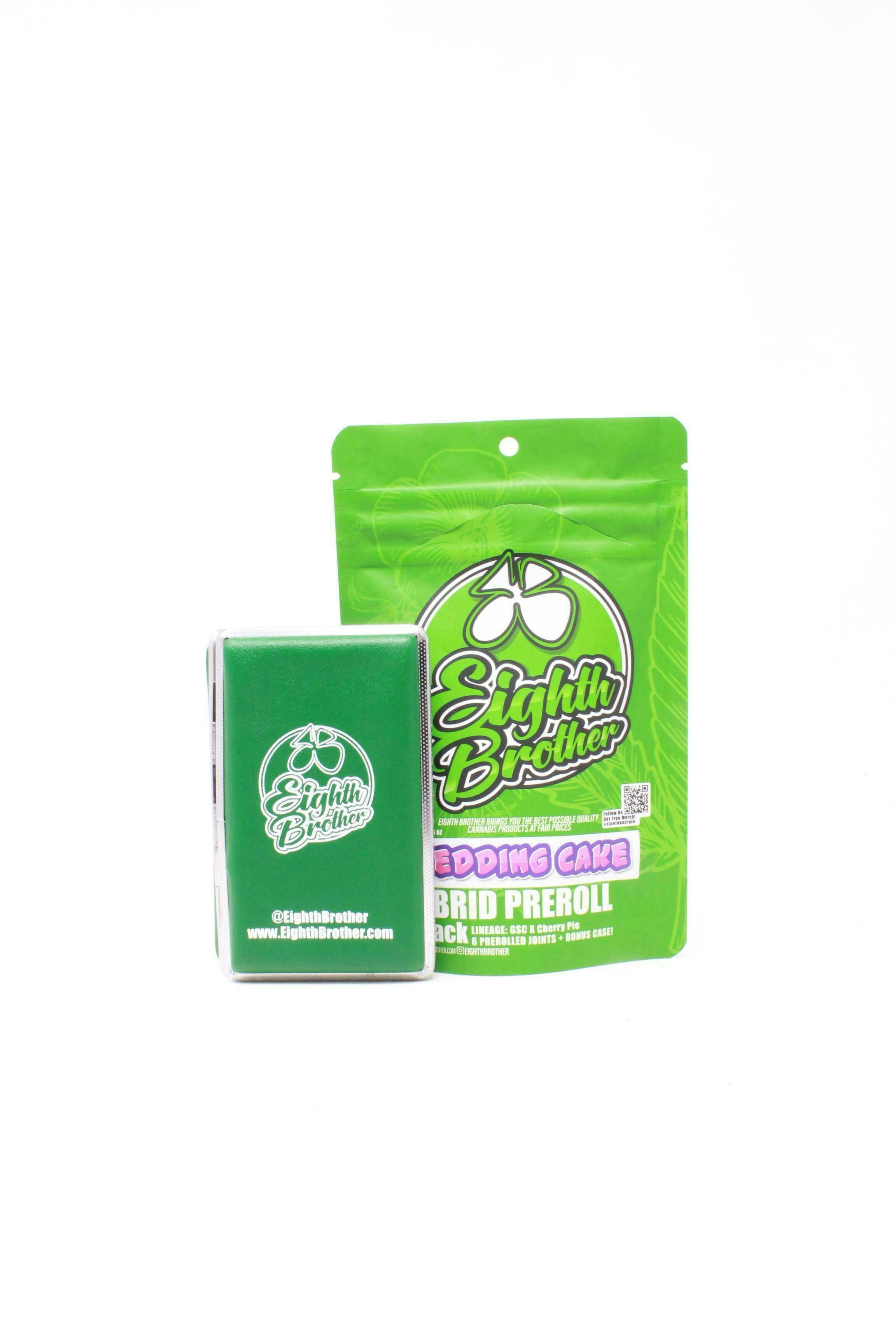 プロフ必読⭐︎ルルGREEN BROTHERS Eighth Brother | Wedding Cake | Joints | 1g | 6pk - Eighth Brother