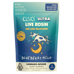 CLSICS - CLSICS Rosin Gummies 100mg Blueberry Milk