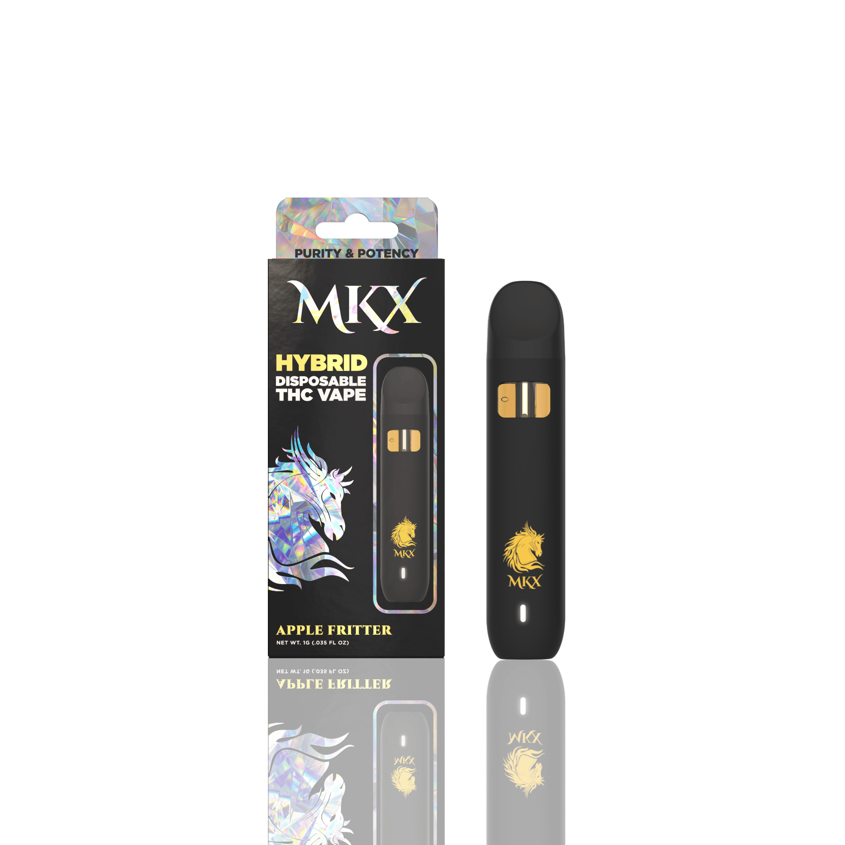 THC Disposable Vape- Apple Fritter - MKX Oil Co