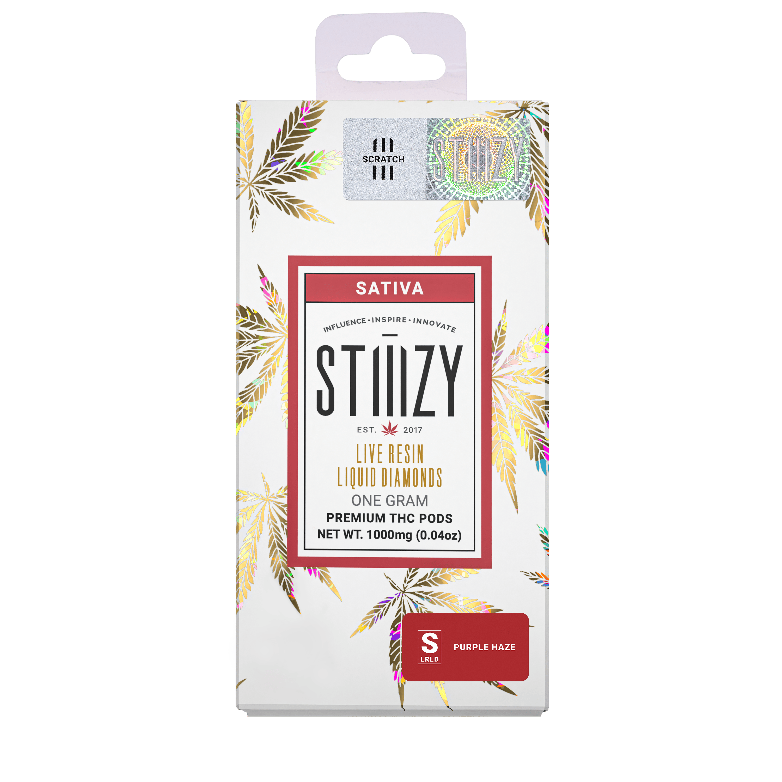 Vape Cartridge - PURPLE HAZE 1G Live Resin Liquid Diamonds Pod - STIIIZY - STIIIZY Vape Cartridge - PURPLE HAZE 1G Live Resin Liquid Diamonds Pod - STIIIZY - STIIIZY