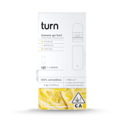Turn - Banana Go Kart / 100% solventless (live rosin) / .5g pod