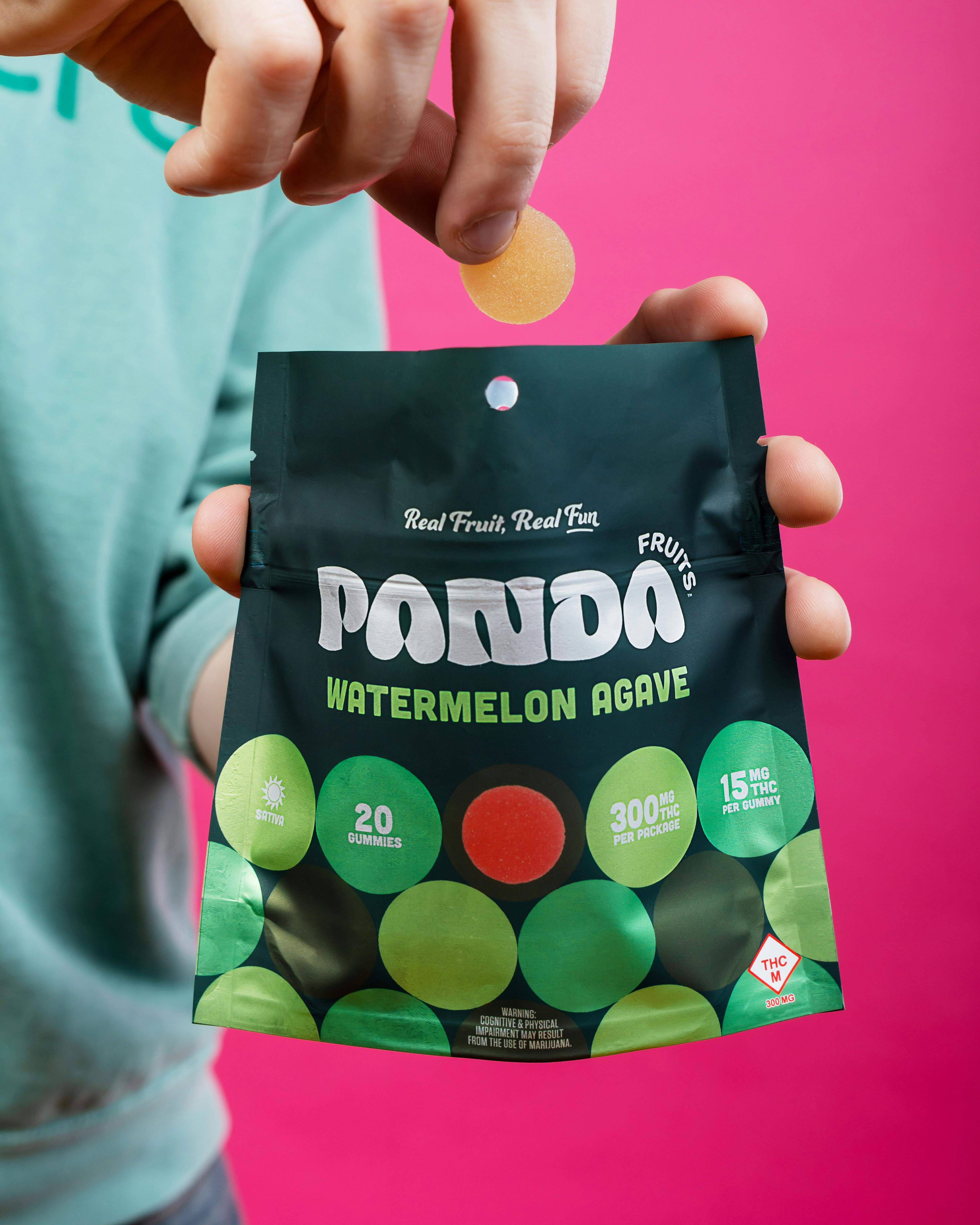 Panda Fruits Watermelon Agave 300mg - Nuthera
