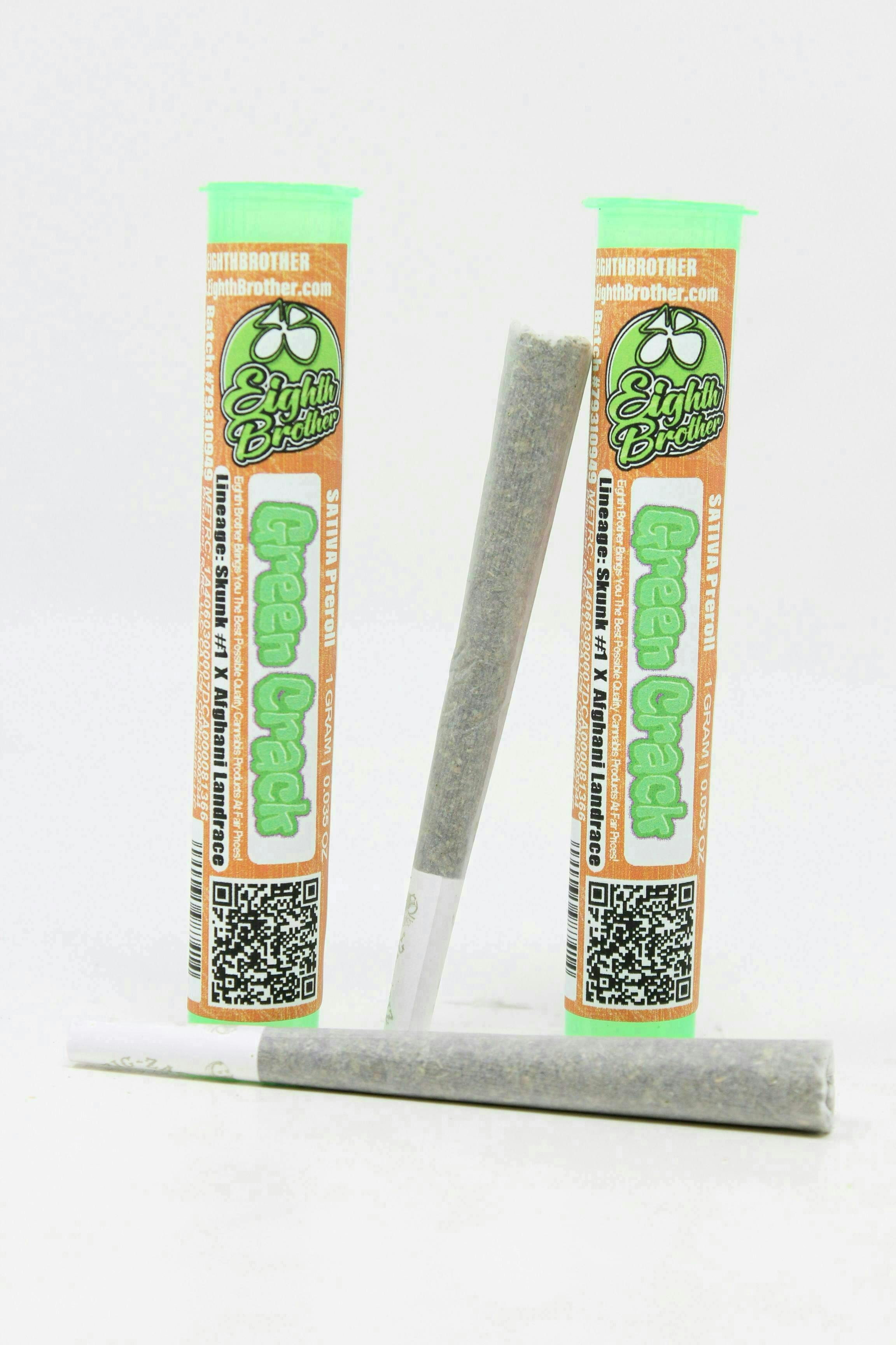 Eighth Brother | Green Crack | Joint | 1g - Eighth Brother