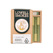 [MED] Lowell Smokes | The Happy | 6pk/3.5g Prerolls