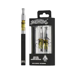 Heavy Hitters - Tangie | Sativa - Ultra Extract High Purity Oil - 1G Vape Cartridge