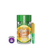 2.5g Pina Colada Liquid Diamonds Infused Pre-Roll Pack (.5g - 5 pack) - Baby Jeeter