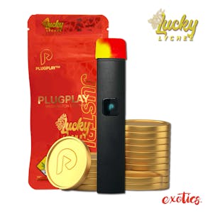 PLUGPLAY - VAPE - 1g ALL IN ONE JUSTplay™ Lucky Lychee