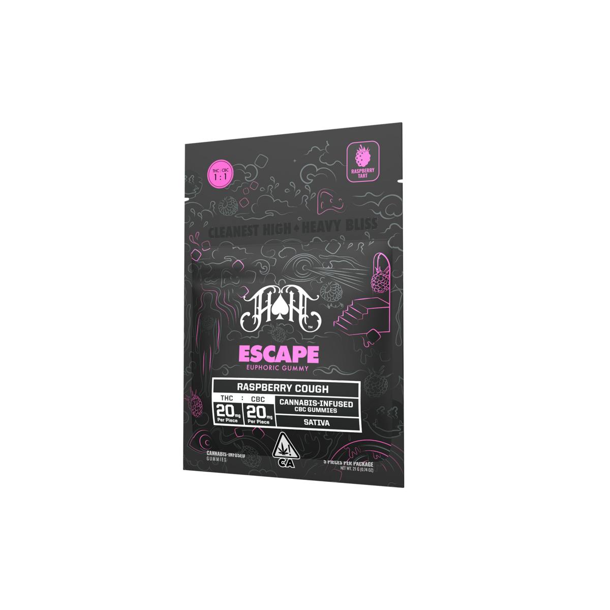 Gummies Raspberry Cough CBC 1:1