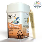 Coastal Sun Pre-Rolls 10pk 3.5g - Tangie Cookie Burger 27%