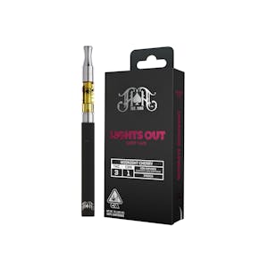 HEAVY HITTERS - Heavy Hitters - Midnight Cherry | Indica - Lights Out CBN Sleep - 1G Vape Cartridge