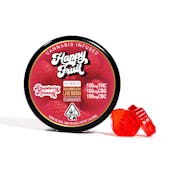 HAPPY FRUIT - Live Rosin Raspberry Remedy - Gummies - 100 MG