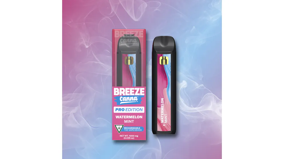 Watermelon Mint Breeze Vape BREEZE PRO NICOTINE FREE Watermelon Mint Breeze Vape BREEZE PRO NICOTINE FREE
