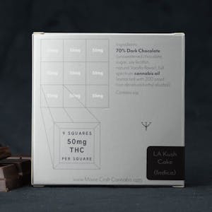 MAINE CRAFT CANNABIS - Maine Craft Cannabis | 450 mg RSO Dark Chocolate Bar - Indica