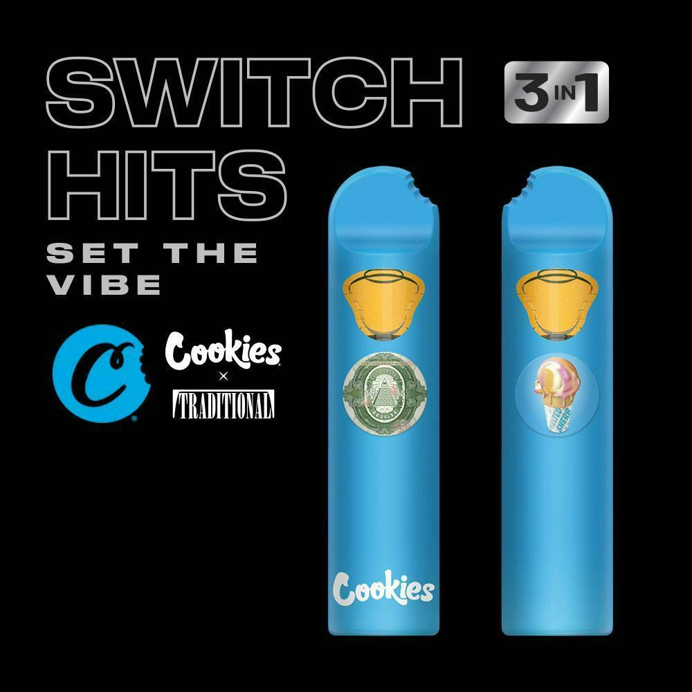 Cookies x Traditional - 3in1 Dual Chamber Vape - Melted Cookies x Traditional - 3in1 Dual Chamber Vape - Melted