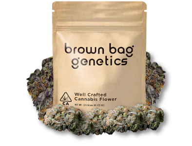 Brown Bag Genetics - Brown Bag Black Runtz 3.5g Flower