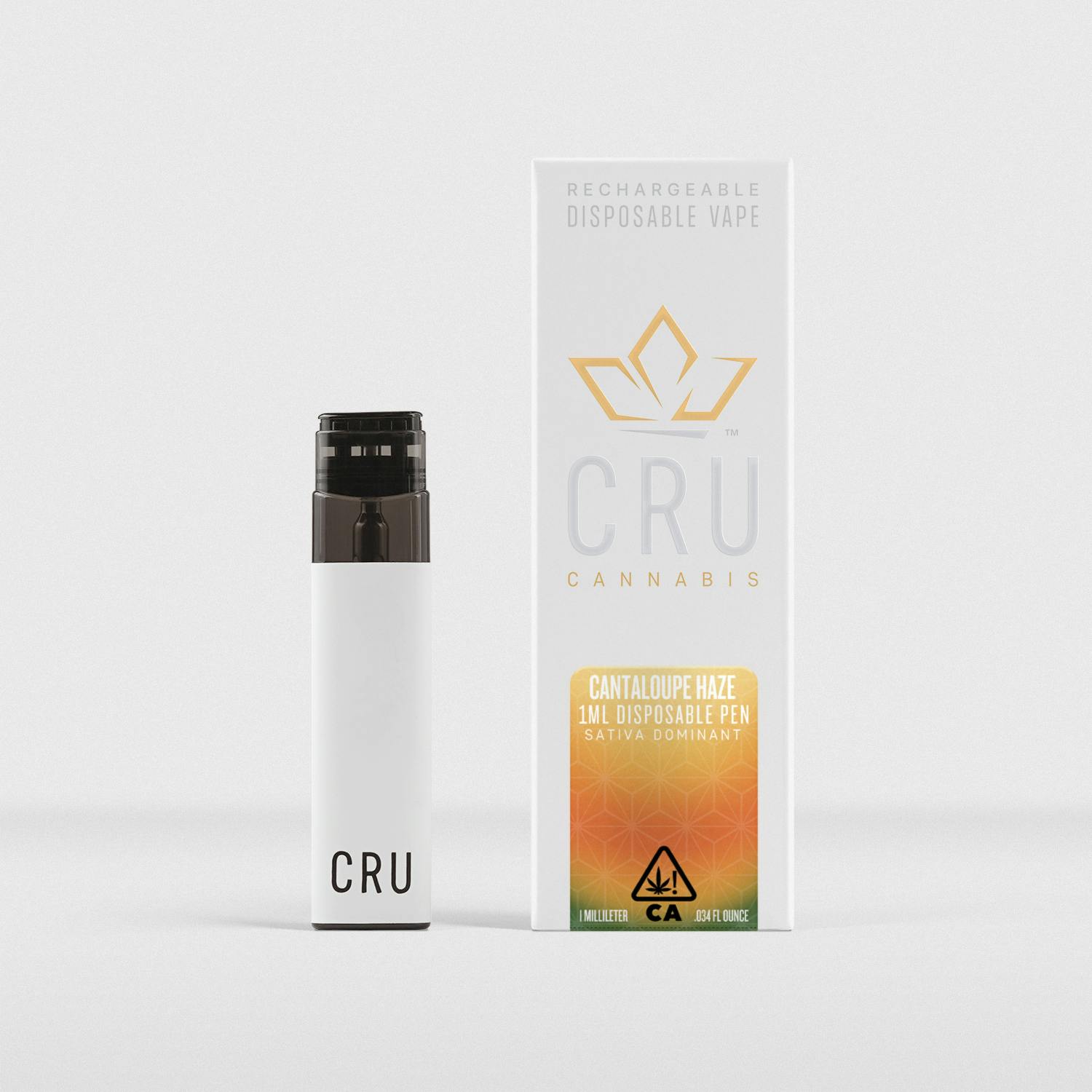 Cantaloupe Haze (1ml Disposable Pen) - CRU Cannabis Cantaloupe Haze (1ml Disposable Pen) - CRU Cannabis