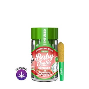 JEETER - Baby Jeeter - Infused preroll - Strawberry Cough - 2.5g (S)