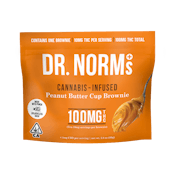 Dr. Norm's - Edible - Solventless Peanut Butter Cup Brownie