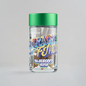 Jetpacks - Jetpacks| Blueberry Kush FJ-3 5 pack (0.5G THCA Infused Pre-Roll