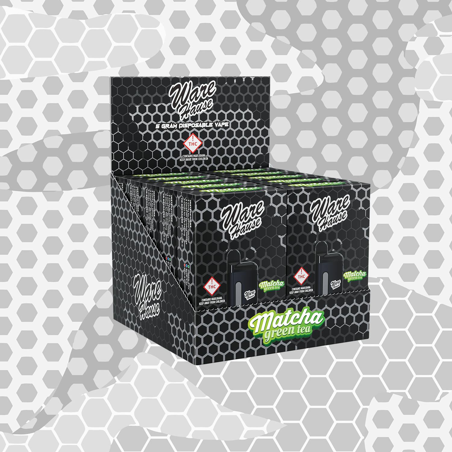 WARE HAUSE 5 Gram Disposable - MATCHA GREEN TEA