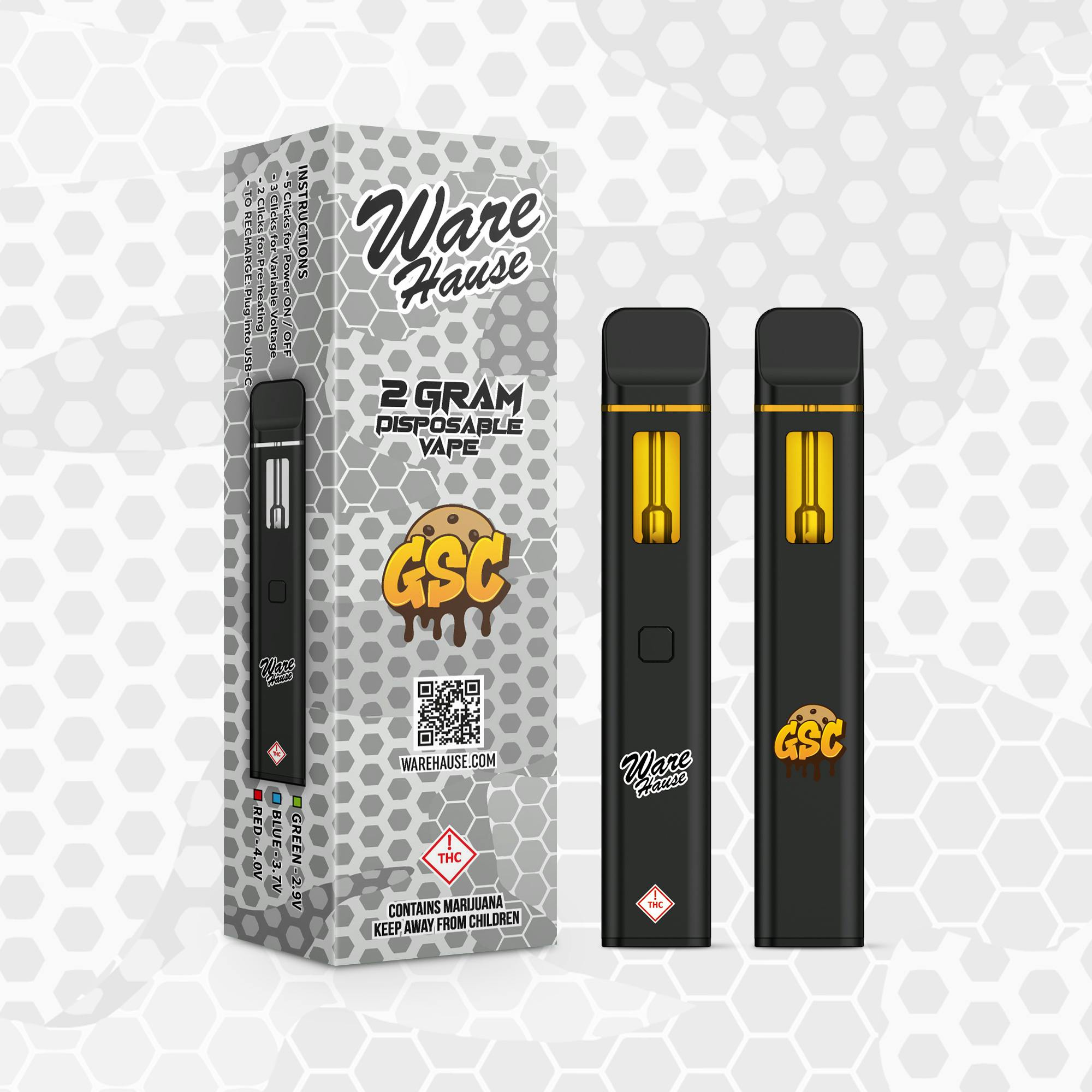 WARE HAUSE 2 Gram Disposable - GIRL SCOUT COOKIES