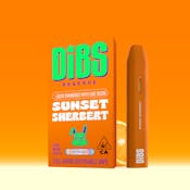 Sunset Sherbert | 1g | AIO Melted Diamond Resin | Dibs