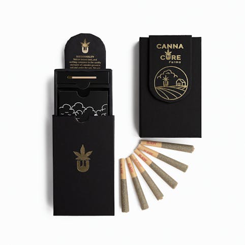 Canna Cure Farms LLC - Durban Poison -Sativa- 27.4% THC | 0.5g 6 Pack | Canna Cure      -X8