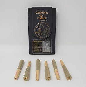 CANNA CURE FARMS - Canna Cure | White Widow | 6PK .5G Preroll
