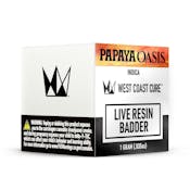 WCC Live Resin Badder - Papaya Oasis 75%