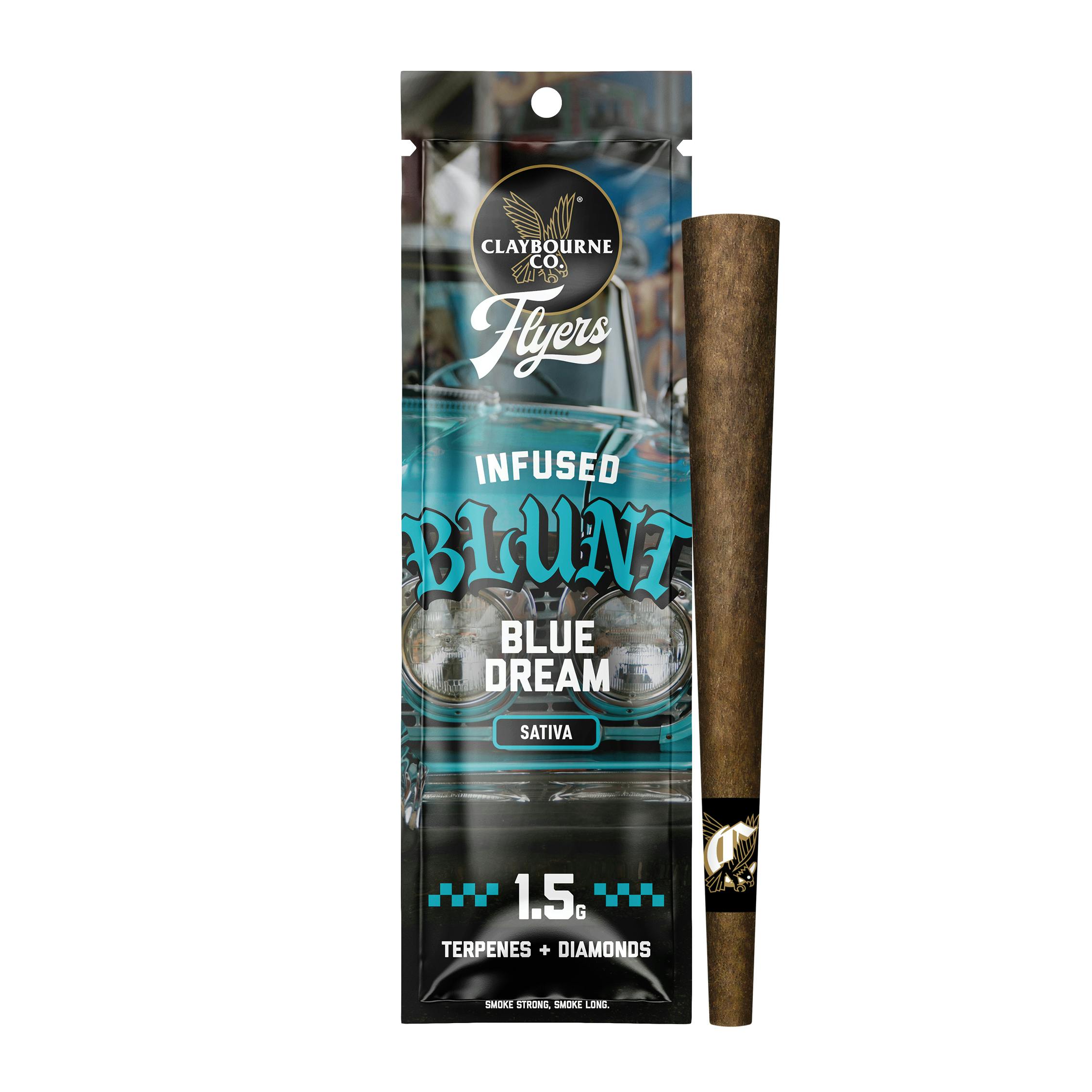 Blue Dream (1.5g) - Flyers Infused Blunt - Claybourne Co.
